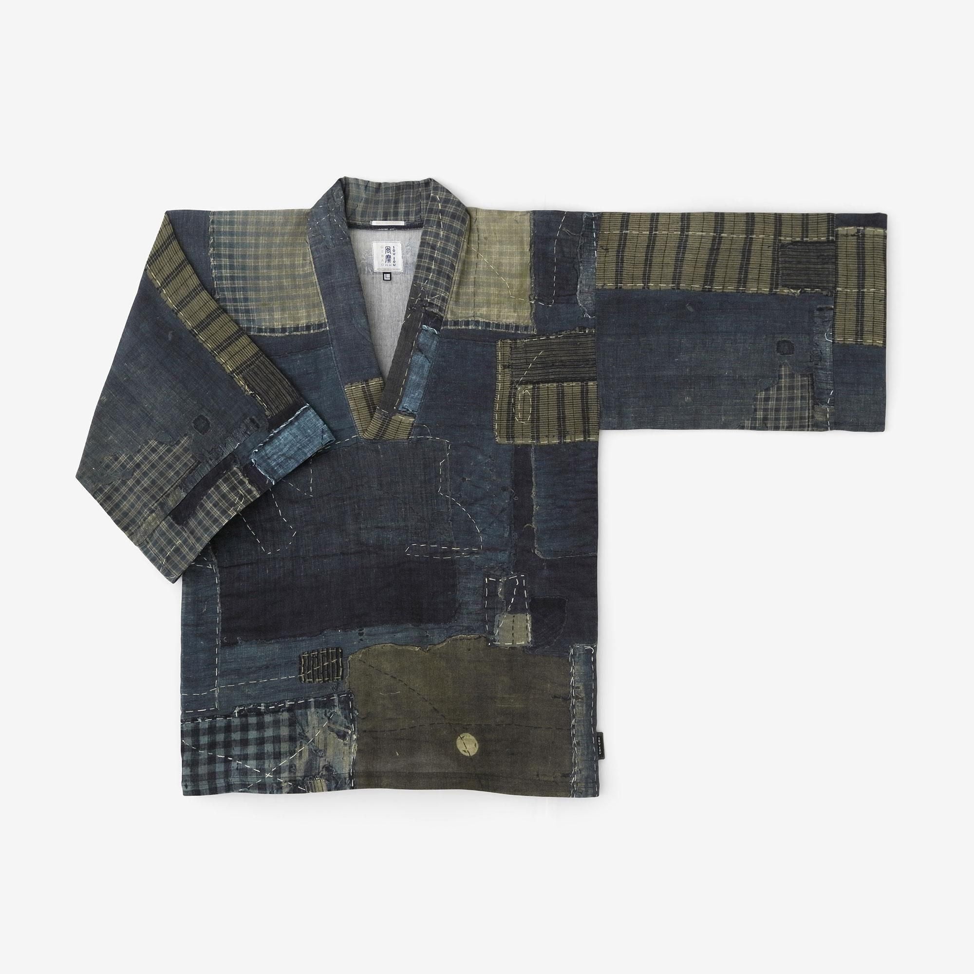 高島縮 40/40 風靡（ふうび） 上／濡羽色（ぬればいろ）