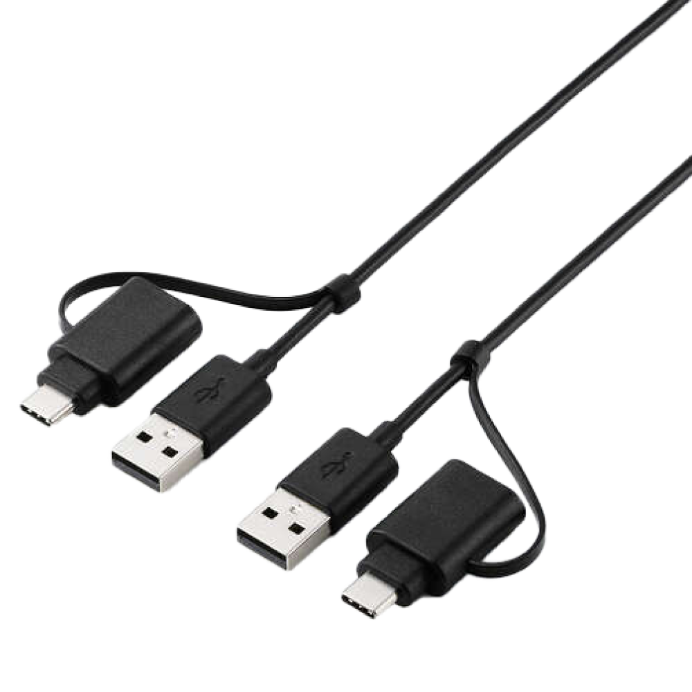 USB Type-C変換アダプター付きリンクケーブル｜ソースネクスト