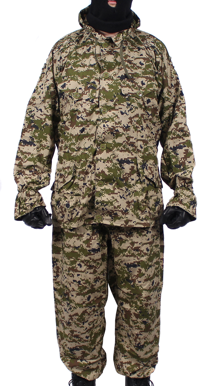 夏 Sumrak m1 制服狙撃戦術迷彩スーツブラウンパルチザン迷彩