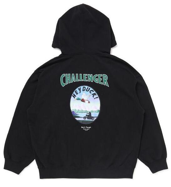 HEY DUCK ZIP HOODIE ジップパーカー-チャレンジャー 通販 CHALLENGER
