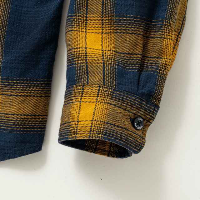 COTTON RAYON CHECK SHIRT オープンカラーシャツ-ラッツ 通販 RATS