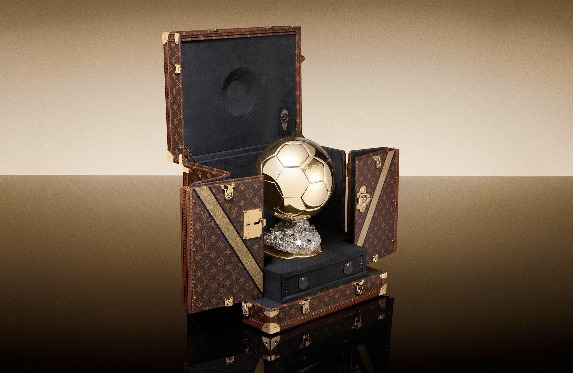 Louis Vuitton Design Travel Case For 2023 Ballon d'Or Trophy