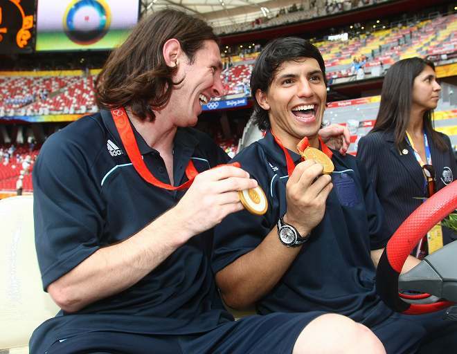 北京での金メダルから11年――。はしゃいでいたメッシとアグエロはもはや