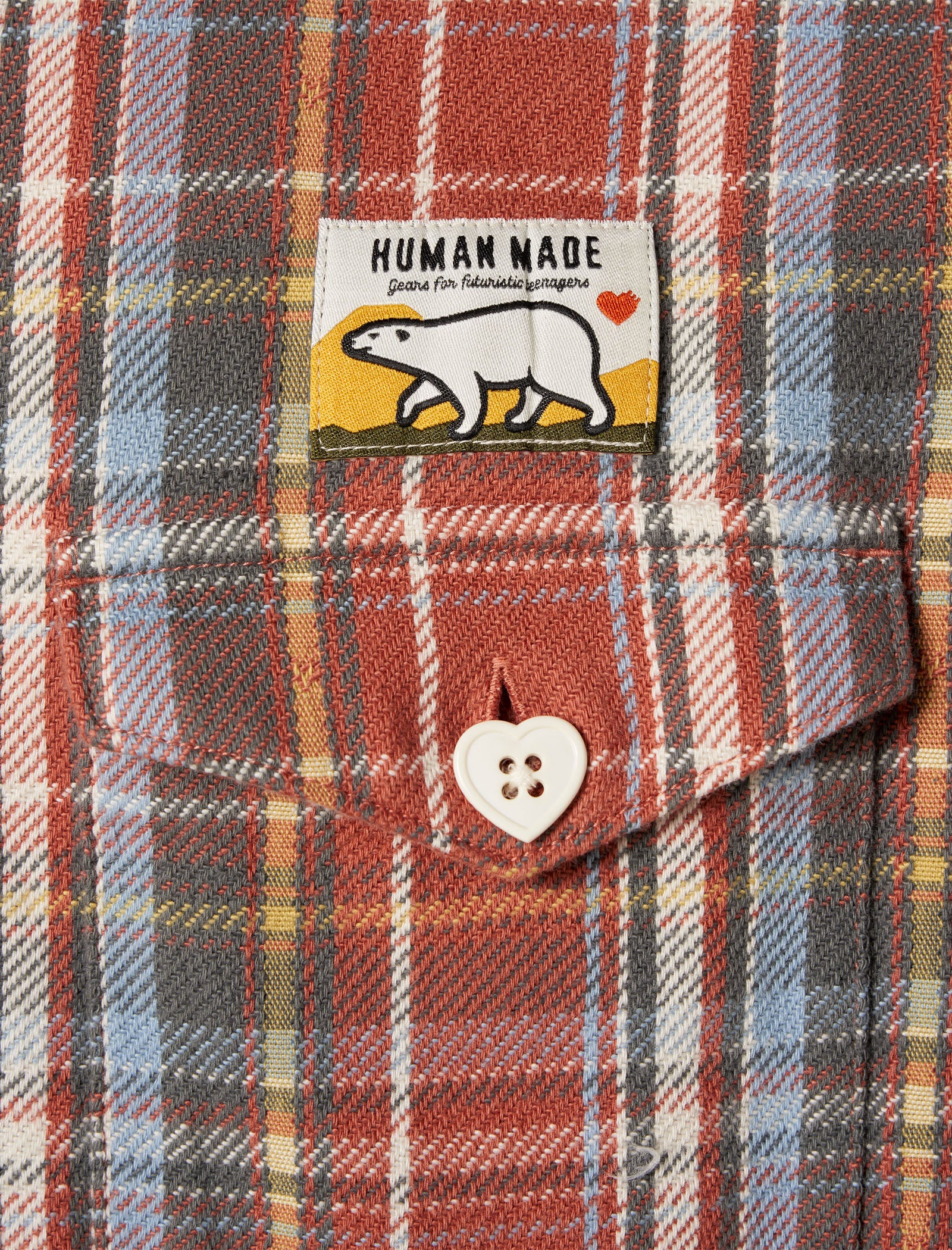 HUMAN MADE CHECK LONG SLEEVE SHIRT – Social Status