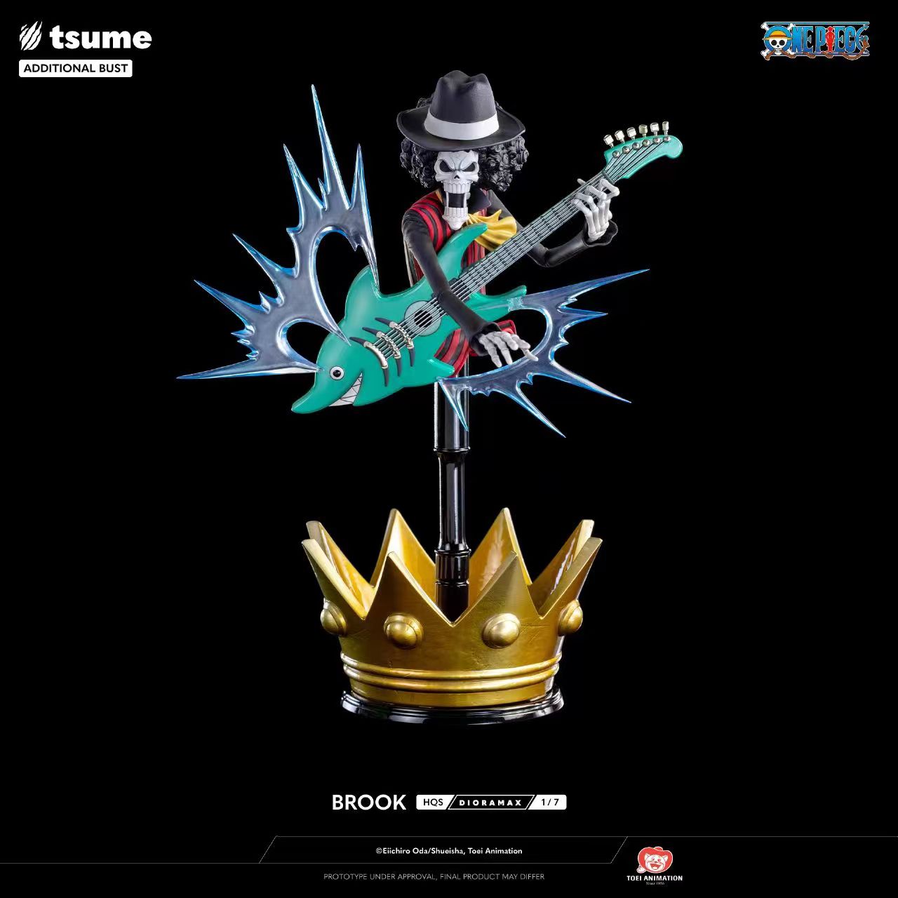 フィギュア専門店 -ソダチトイズ / Tsume HQS ワンピース ブルック 1/7