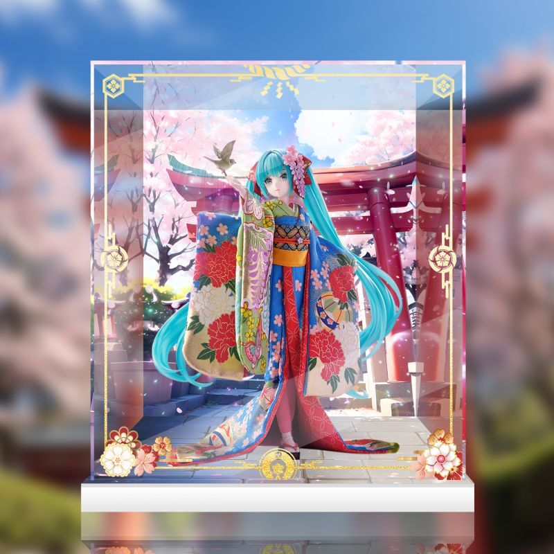 フィギュア専門店 -ソダチトイズ / 初音ミク -日本人形- 専用 展示