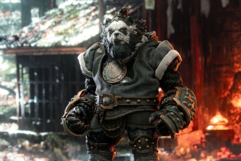 フィギュア専門店 -ソダチトイズ / 匠盟 MAESTRO UNION パンダ 阳 1/12