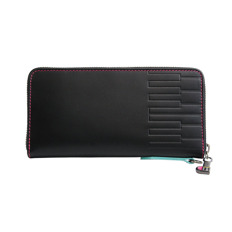 初音ミク 本革ラウンド財布 リバイバルver. – SOLWA