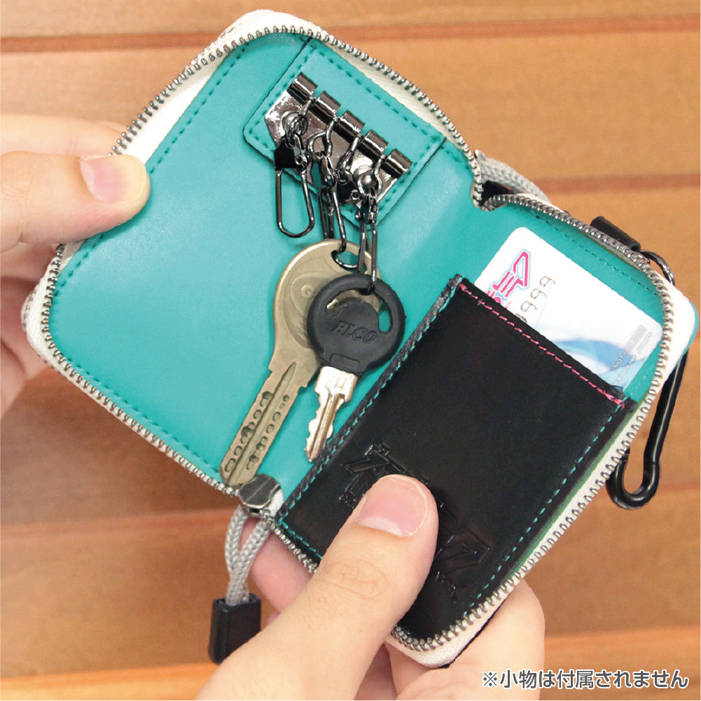 初音ミク 本革マルチキーケース| アニメ グッズ 通販 - SOLWA ( ソルワ )