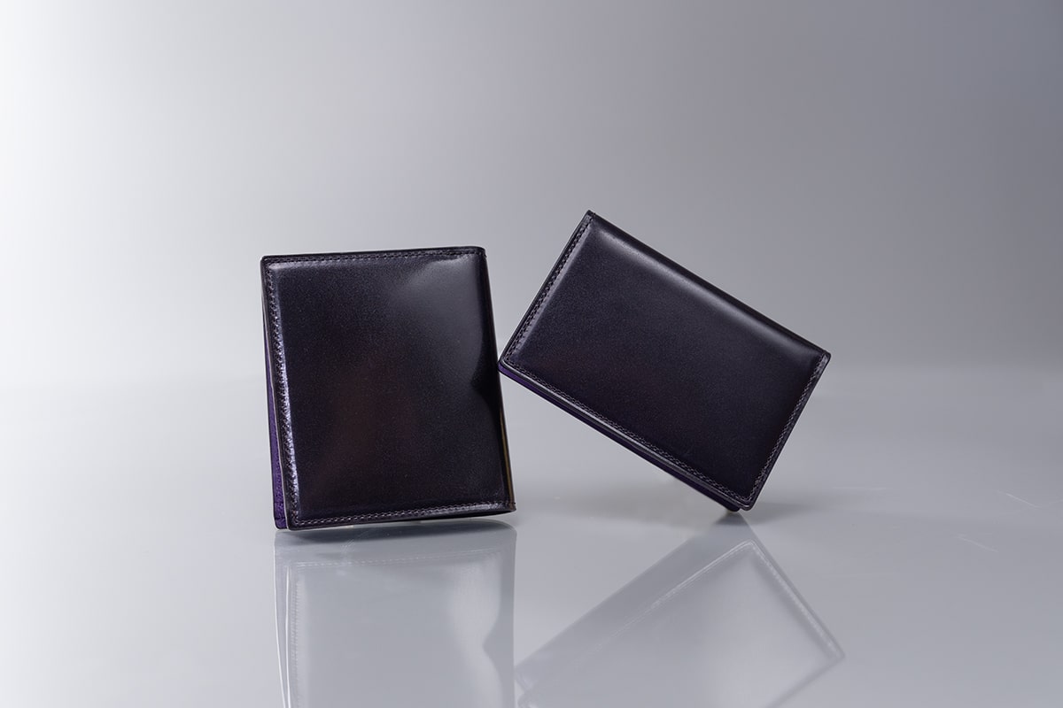 神秘的に輝くコードバン、高貴なパープル｜ディアマン限定カラー