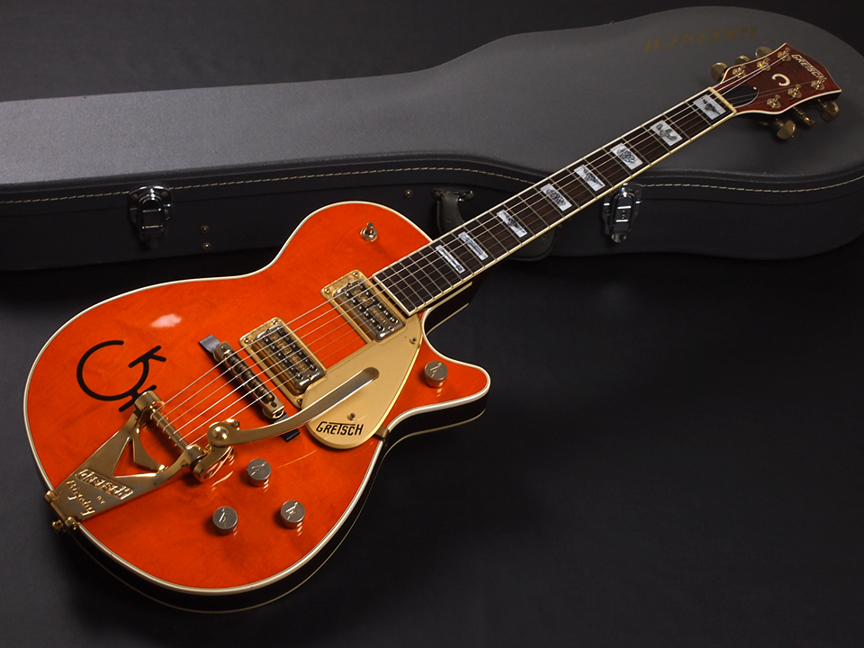 Gretsch 6121 Round Up Orange Stain ウエスタンデザインをモチーフに