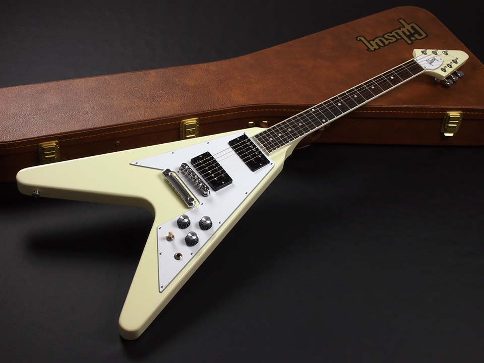 Gibson 70s Flying V Classic White ソニックス特価 ￥298,000- 新品