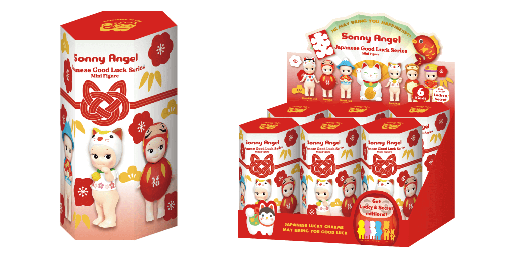 日本の縁起物を表現した、福を感じる「ジャパニーズ グッドラック