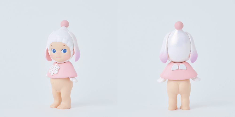 粉雪が舞う幻想的なソニーエンジェルの冬景色「Sonny Angel mini