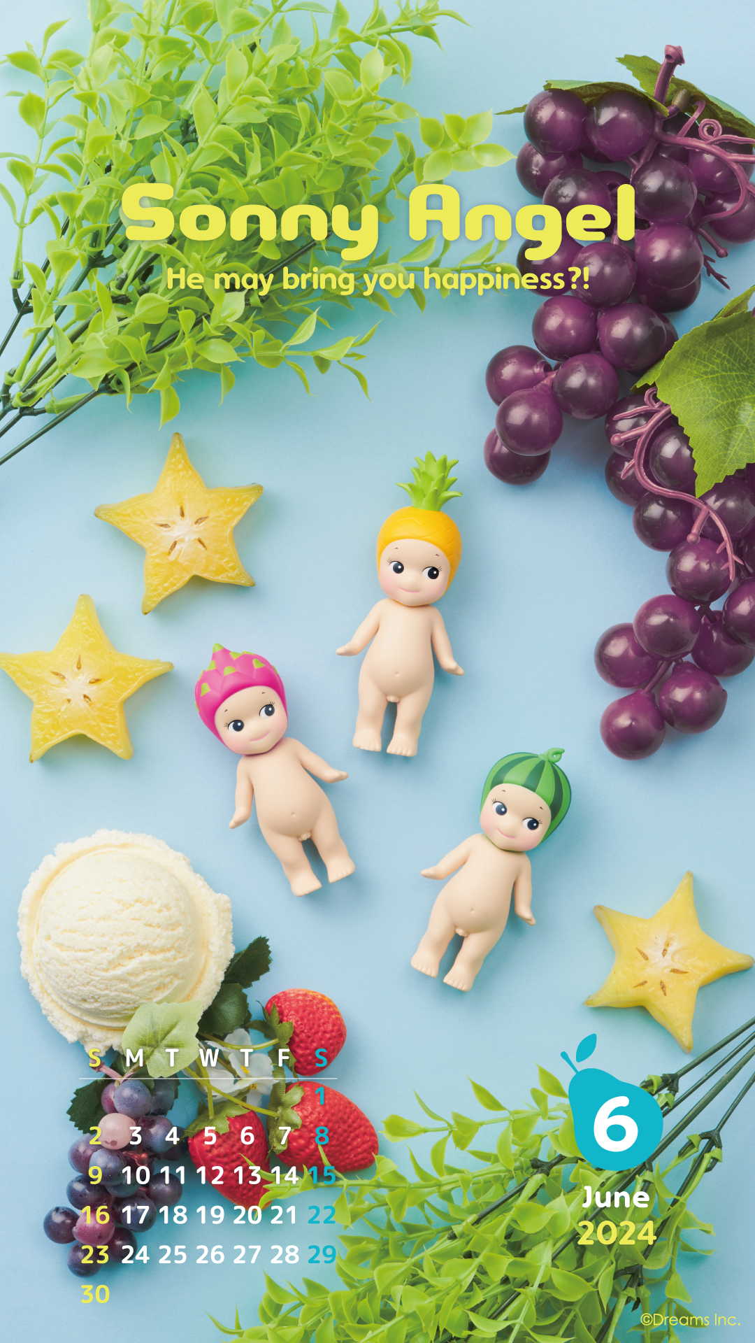 ソニーエンジェルカレンダー 2024年06月 | Sonny Angel Store