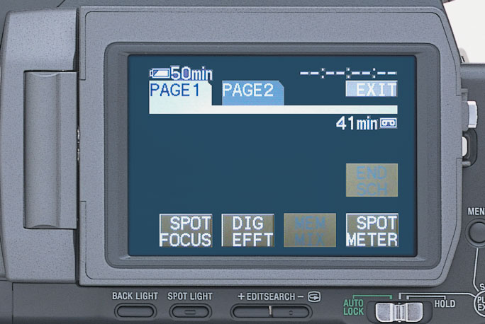 商品の特長 | DSR-PDX10 | DVCAM | カムコーダー／レコーダー