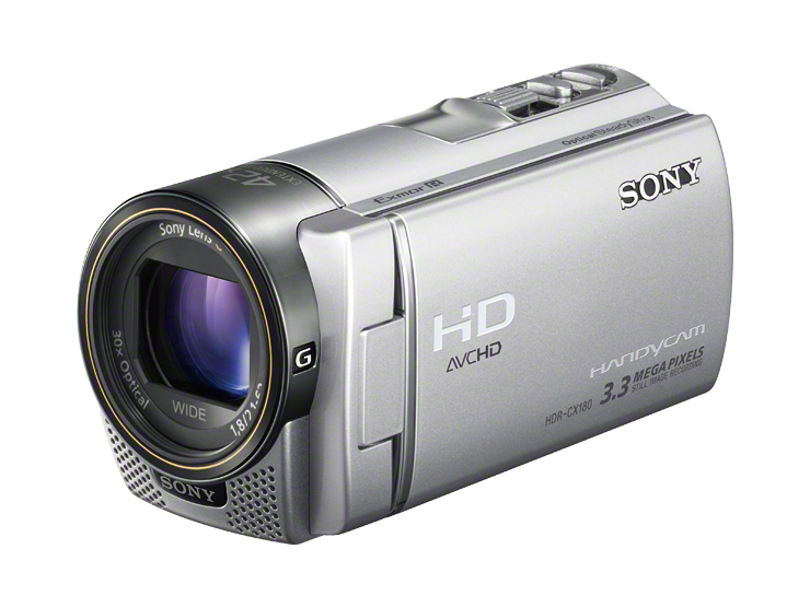 HDR-CX180 商品の写真 | デジタルビデオカメラ Handycam ハンディカム