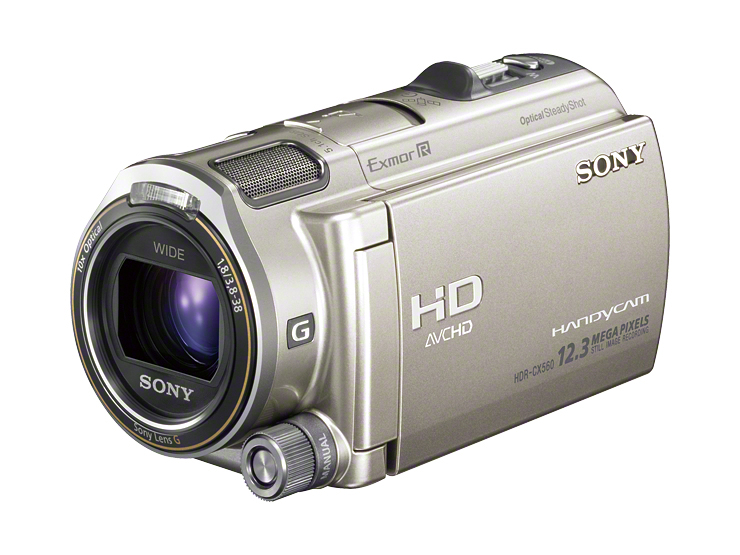 HDR-CX560V 商品の写真 | デジタルビデオカメラ Handycam ハンディカム