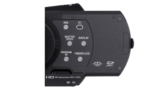 NEX-VG20 H 特長 : 動画作品を撮りきる | デジタルビデオカメラ