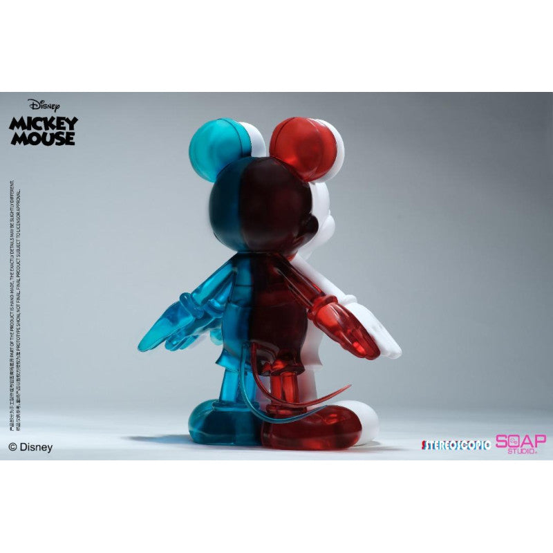 ステレオスコピック ミッキーマウス スタチュー(ピュア・ホワイトver