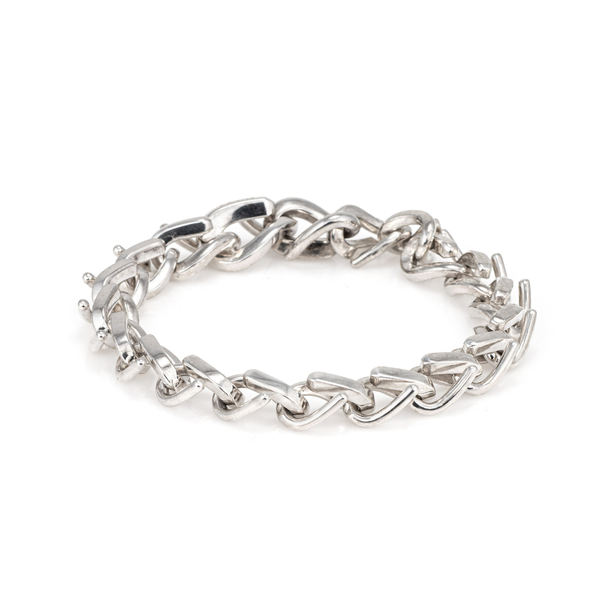 Tiffany & Co Forge Bracelet Sterling Silver 7.5