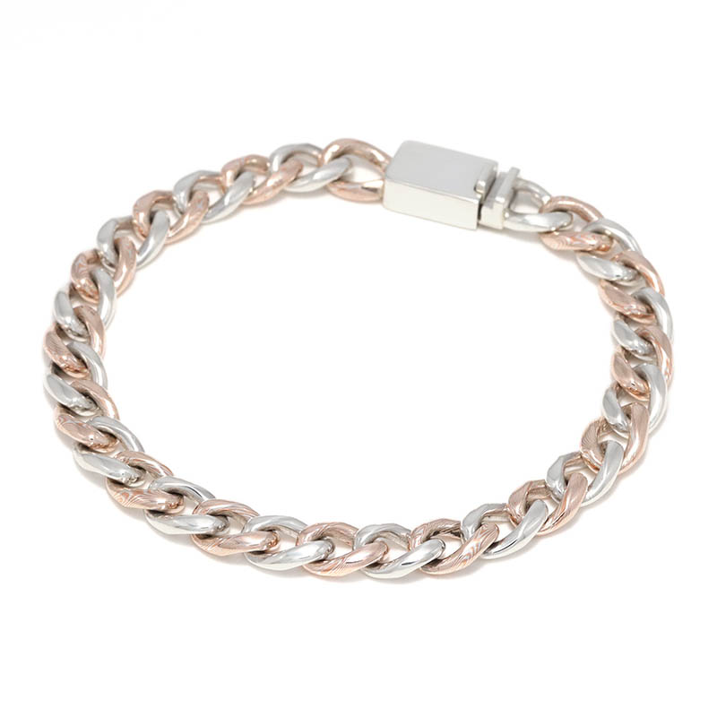 Suman Dhakhwa（スーマンダックワ） KIHEI Chain Bracelet MOKUME