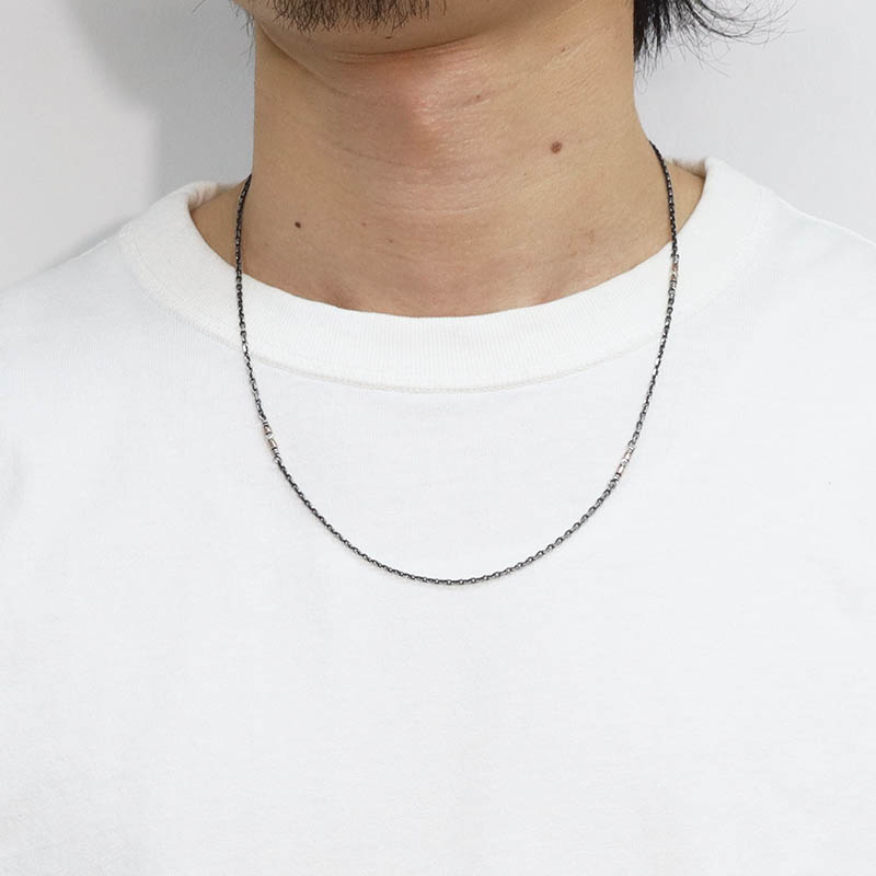 Suman Dhakhwa（スーマンダックワ） MOKUME Slice Beads Chain