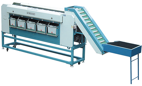 製品情報 連続自動重量選別機 SWS2600A-CL - 佐藤農機鋳造株式会社