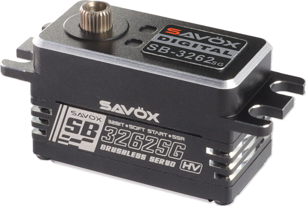 High Torque, High Voltage Brushless Servo, Black Edition – Savox USA