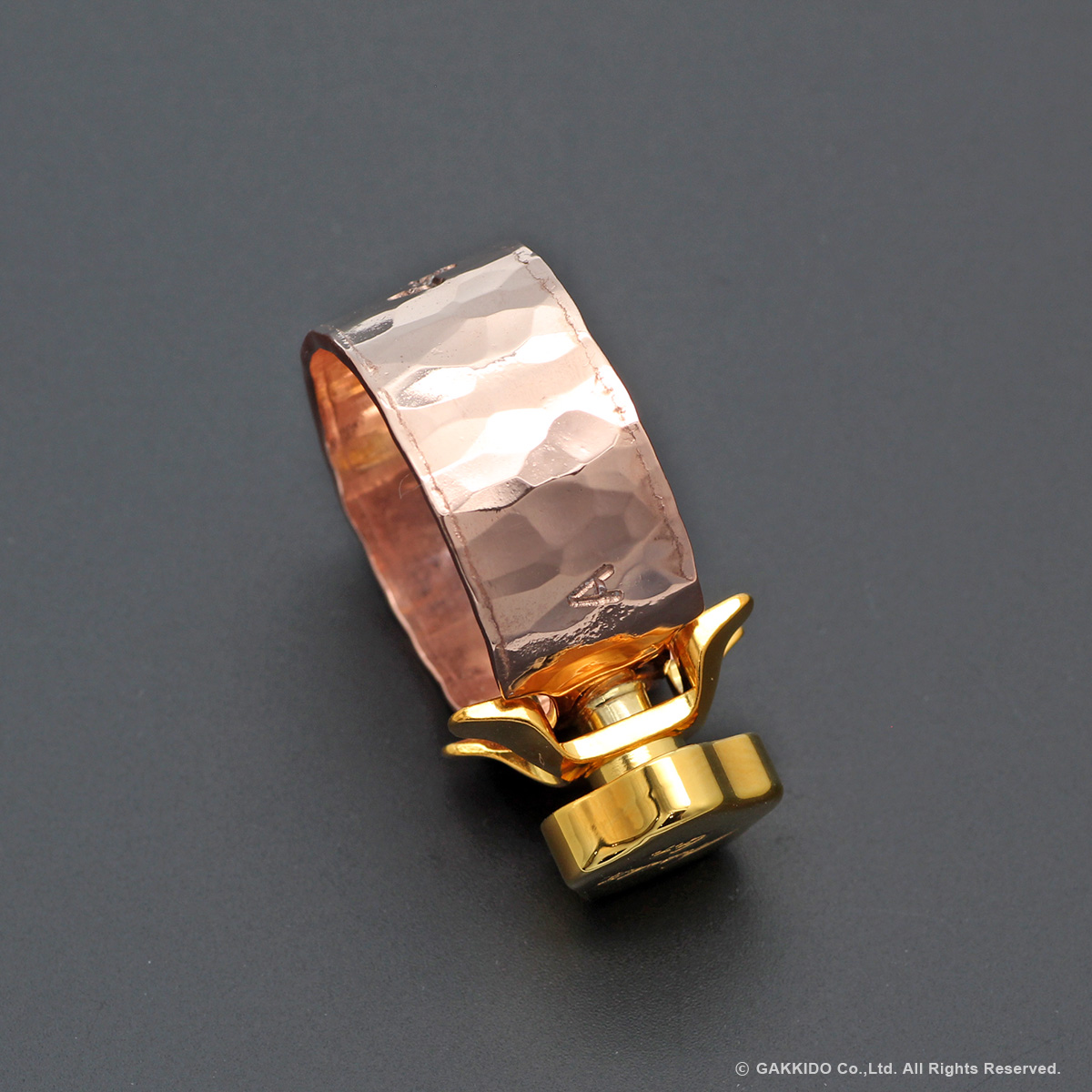 Gottsu Copper Signature Ligature アルトサックス用リガチャー 対応