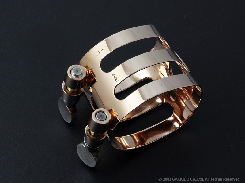 WoodStone テナーサックス用リガチャー 対応：セルマー・ラバー 【総