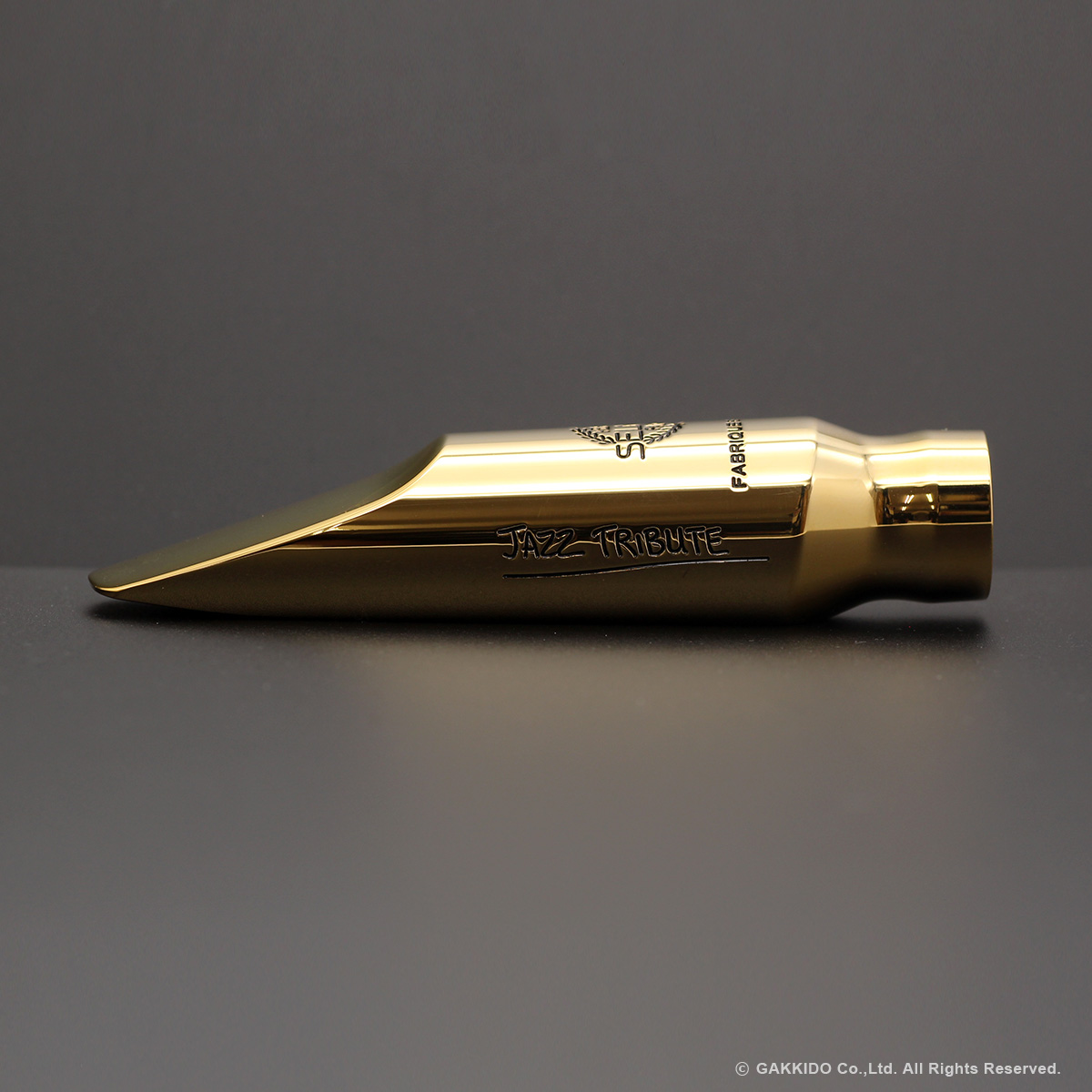 H.SELMER JAZZ TRIBUTE テナーサックス用メタルマウスピース 【Gold