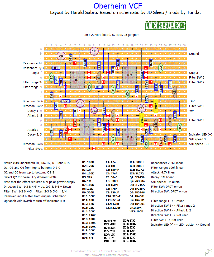 Oberheim VCF / Maestro FSH - SabroTone