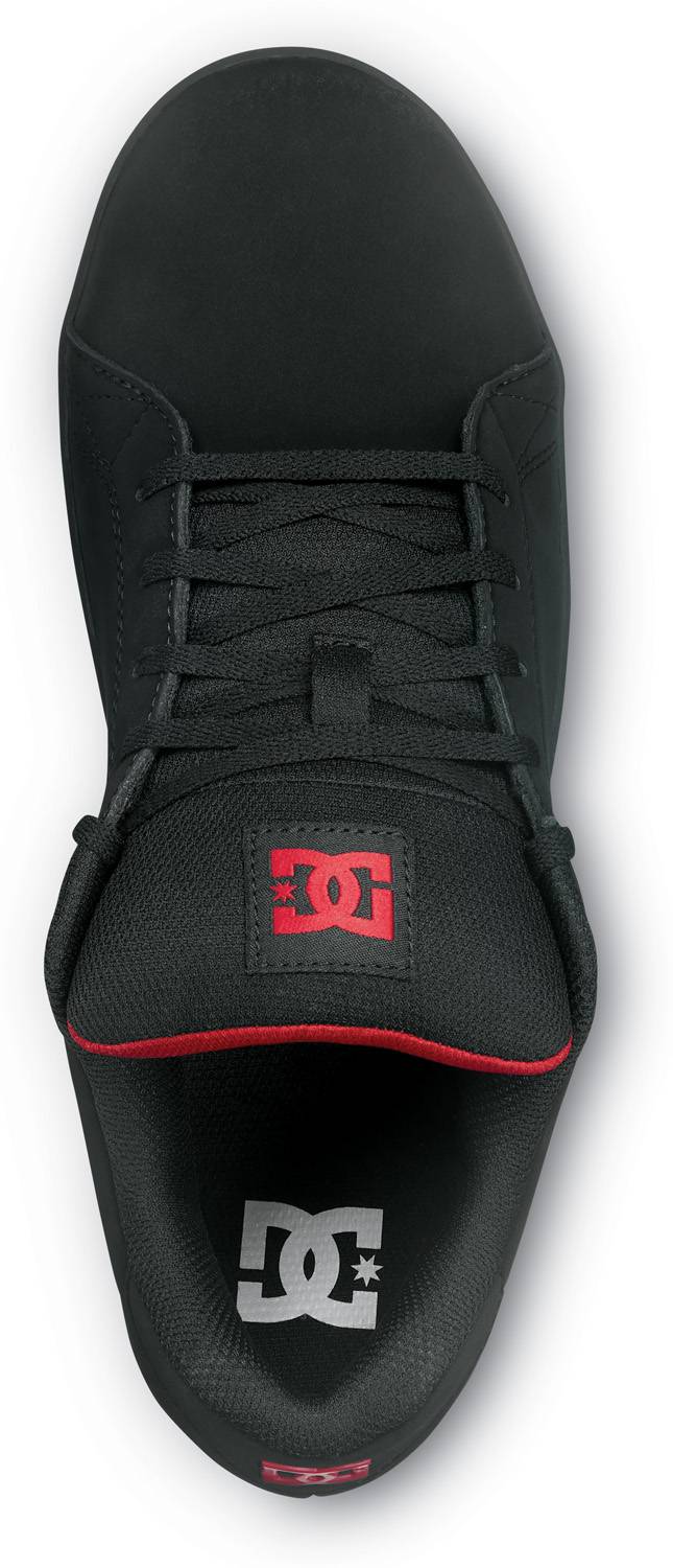 Male DC Work Crew Men's Black/Red Gaveler Work MaxTRAX® Composite