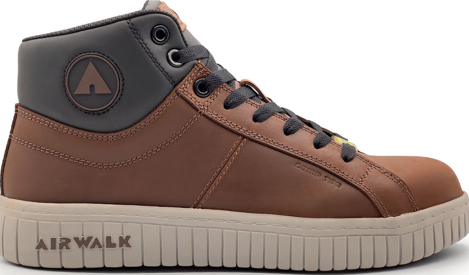 Female Airwalk AIRWALK AW6213 Deuce, Women's, Brown, Comp Toe, SD