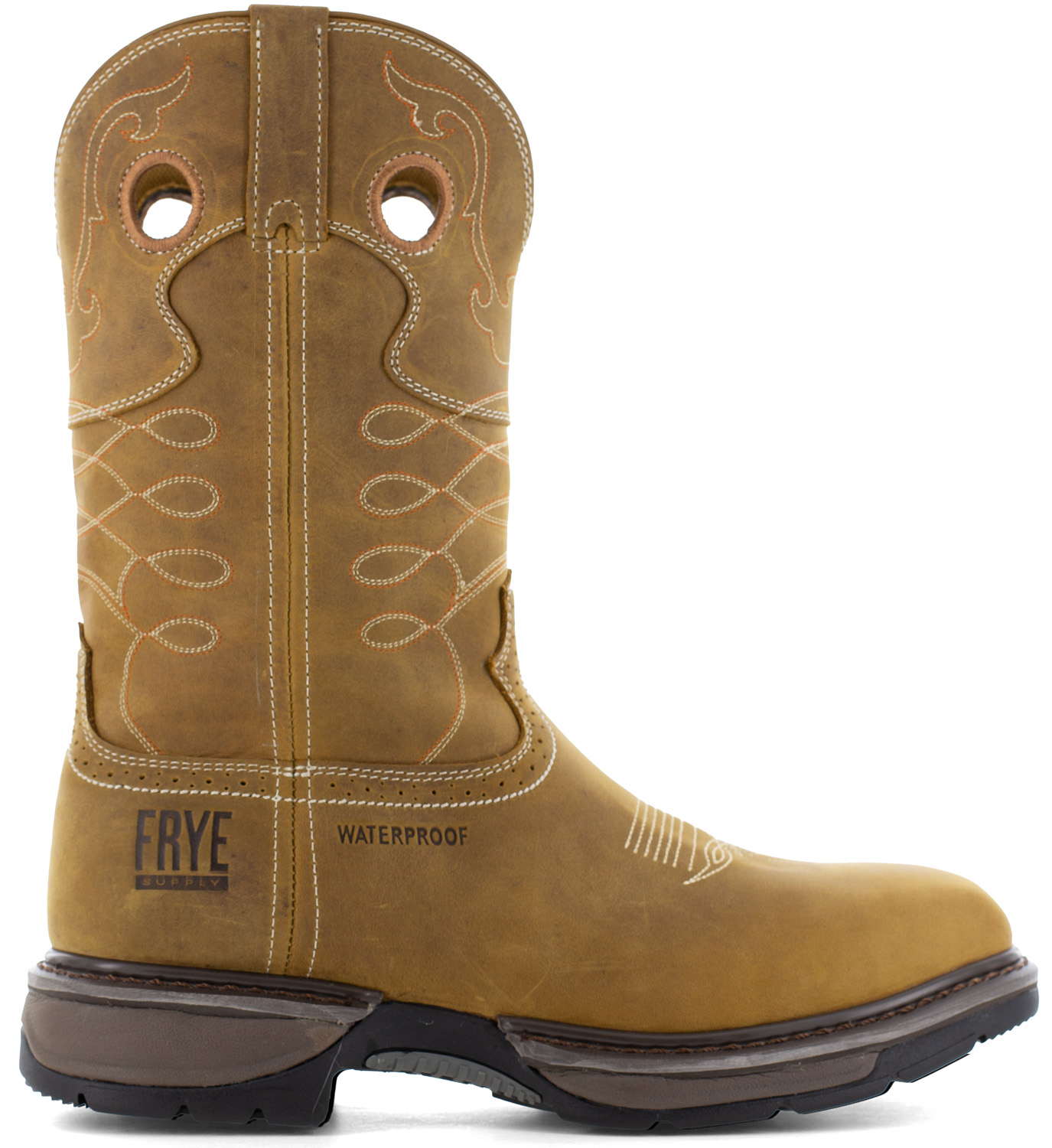 Male Frye Supply Frye WGFR40103 Men's, Tan, Steel Toe, EH, WP