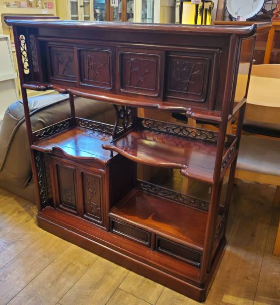 ☆茶箪笥 和室 和家具 茶棚 レトロ 飾り棚 サイドボード 買取しました