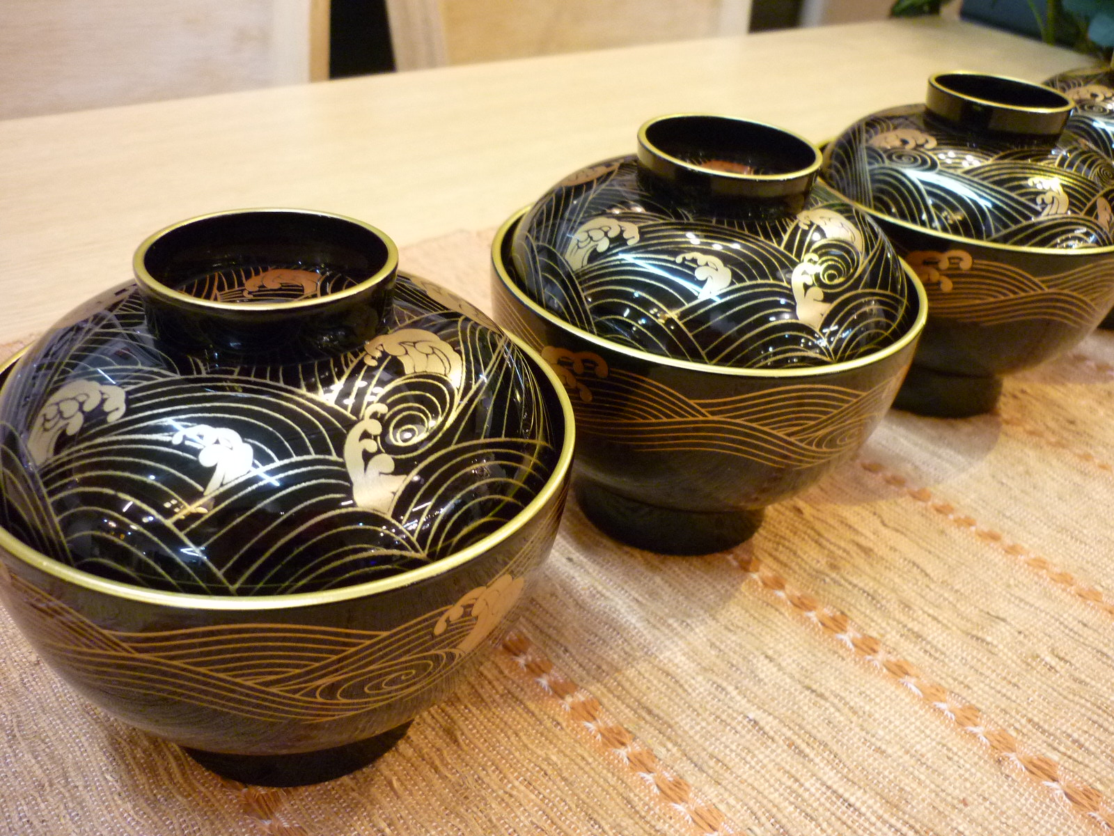 乙造作 御吸物椀 5客セット お吸物椀 汁椀 お祝膳 食器 洗って保管