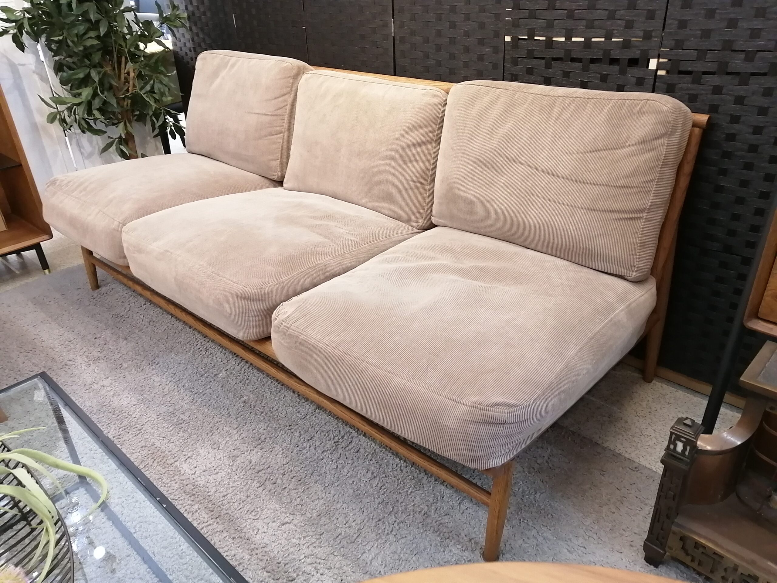 モモナチュラル 3シーターソファ+オットマン CLOUD 買取しました