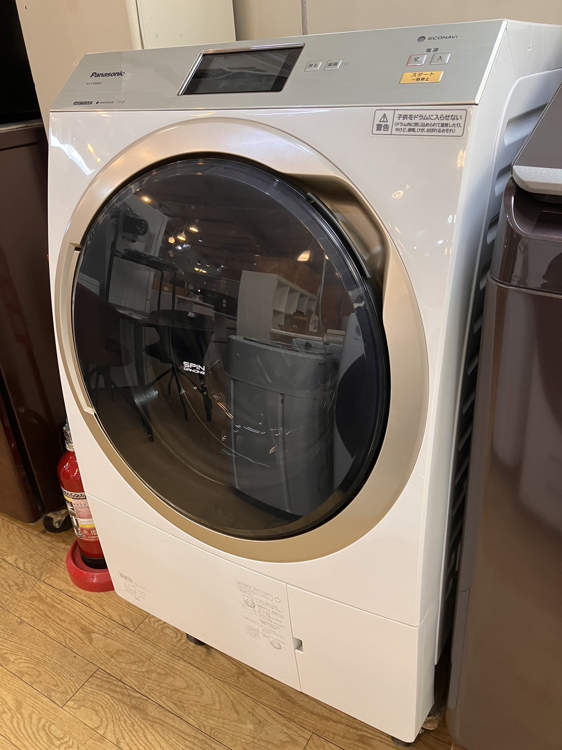 中古】11/6Kg ドラム式洗濯乾燥機 Panasonic NA-VX9800L 2017年製 買取