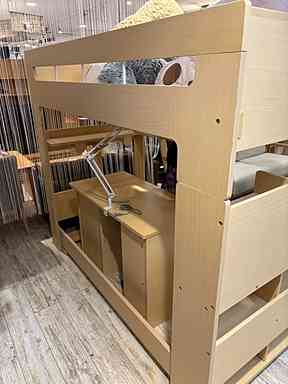 中古品】 コイズミ KOIZUMI ロフトベッド デスク付き 買取しました