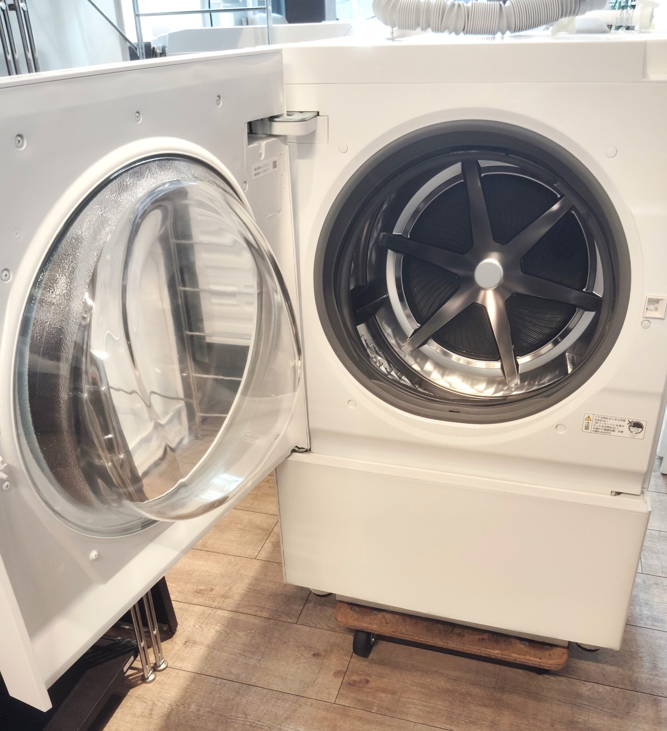 マンション推奨☆】Panasonic Cuble キューブル 7㎏洗い 3.5㎏乾燥