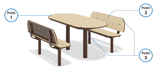 みんなのテーブルベンチ 公園ベンチ関連製品 ｜ 株式会社サカヱ