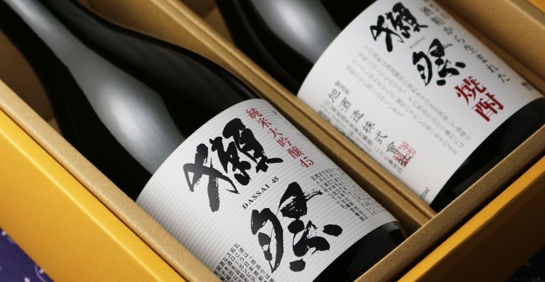 獺祭+焼酎セット（日本酒 酒粕焼酎 獺祭 純米大吟醸45 獺祭焼酎） - 酒
