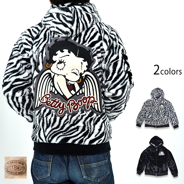 BR×BETTYコラボ ファージャケット The BRAVE-MAN BBB-2244 ブレイブ