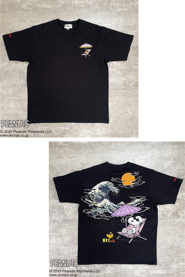 絡繰魂×スヌーピーコラボ NIPPON JOURNEY半袖Tシャツ 絡繰魂 252054 和