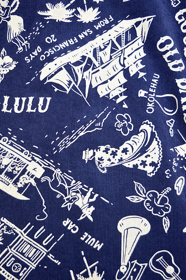 GOOD OLD DAYS」コーデュロイ長袖オープンシャツ SUN SURF SS29338