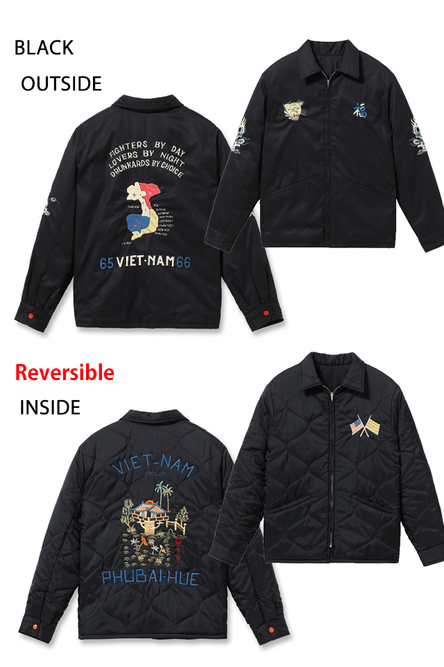 Mid 1960s Style リバーシブルベトナムジャケット「VIET-NAM MAP