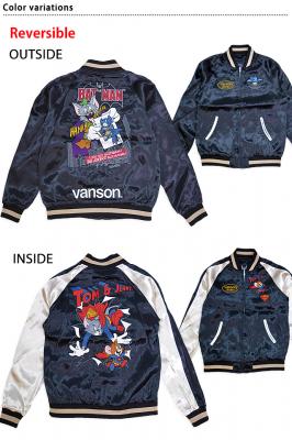 vanson×TOM＆JERRY WARNER BROS.100周年記念モデル リバーシブル