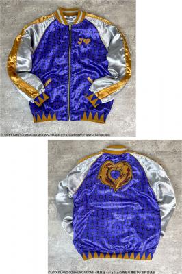 絡繰魂×ジョジョの奇妙な冒険コラボ 空条承太郎リバーシブルスカジャン